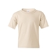 aerial view a sand gildan heavy cotton(tm) youth t - shirt, image 1 of 3