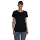 aerial view a black gildan(r) heavy cotton(tm) 5.3 oz t - shirt - g5000l, image 1 of 6