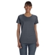 aerial view a dark heather gildan(r) heavy cotton(tm) 5.3 oz t - shirt - g5000l, image 1 of 6