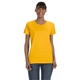 aerial view a gold gildan(r) heavy cotton(tm) 5.3 oz t - shirt - g5000l, image 1 of 6