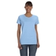 aerial view a light blue gildan(r) heavy cotton(tm) 5.3 oz t - shirt - g5000l, image 1 of 6