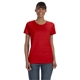 aerial view a red gildan(r) heavy cotton(tm) 5.3 oz t - shirt - g5000l, image 1 of 3