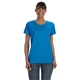 aerial view a sapphire gildan(r) heavy cotton(tm) 5.3 oz t - shirt - g5000l, image 1 of 6