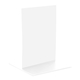 a white stickn glide table topper display 4 1/10 x 5 4/5