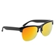 aerial view a black with red bentley recycled frame sunglasses, image 1 of 3