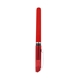 aerial view a red with matching translucent cap aloha removable cap gel pen, image 1 of 2