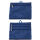 aerial view a navy blue aeroloft(r) 4- pocket zip organizer, image 1 of 2