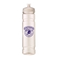 aerial view a translucent clear with clear push-pull lid 24 oz polysure(tm) jetstream bottle, image 1 of 4