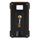 aerial view a black helio 5000 mah solar power bank, image 1 of 9