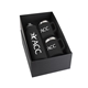 aerial view a black bottle & black mug & black box basecamp mctundra zion gift set, image 2 of 2