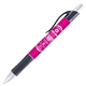 a black trim & magenta barrel styles ballpoint pen