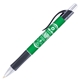 a black trim & green 340 barrel styles ballpoint pen