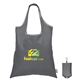a gray cool gray 11 santorini rpet - recycled foldaway shopping tote bag - colorjet