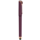 aerial view a eggplant purple 7644 islander softy rose gold designer gel pen w / stylus - colorjet, image 1 of 2