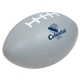 aerial view a gray large football stress reliever, image 1 of 2
