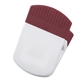 aerial view a white/maroon red jumbo magnetic power clip, image 1 of 2