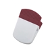 aerial view a white/maroon red jumbo magnetic power clip, image 1 of 2