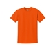 aerial view a orange gildan(r)- dryblend(r)50 cotton /50 poly t - shirt, image 1 of 5