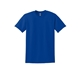 aerial view a royal gildan(r)- dryblend(r)50 cotton /50 poly t - shirt, image 1 of 5