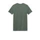 aerial view a heather military green gildan softstyle(r) t - shirt, image 1 of 5