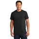 aerial view a black gildan(r) - ultra cotton(r) 100 cotton t - shirt, image 1 of 6