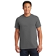 aerial view a charcoal gildan(r) - ultra cotton(r) 100 cotton t - shirt, image 1 of 6