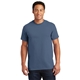 aerial view a indigo blue gildan(r) - ultra cotton(r) 100 cotton t - shirt, image 1 of 6