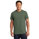 aerial view a military green gildan(r) - ultra cotton(r) 100 cotton t - shirt, image 1 of 6