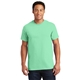 aerial view a mint green gildan(r) - ultra cotton(r) 100 cotton t - shirt, image 1 of 6