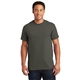 aerial view a olive gildan(r) - ultra cotton(r) 100 cotton t - shirt, image 1 of 6