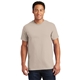 aerial view a sand gildan(r) - ultra cotton(r) 100 cotton t - shirt, image 1 of 6