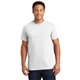 aerial view a white gildan(r) - ultra cotton(r) 100 cotton t - shirt, image 1 of 6