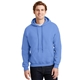 aerial view a carolina blue gildan(r) - heavy blend(tm) hooded sweatshirt, image 1 of 6