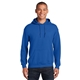 aerial view a royal gildan(r) - heavy blend(tm) hooded sweatshirt, image 1 of 6