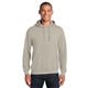 aerial view a sand gildan(r) - heavy blend(tm) hooded sweatshirt, image 1 of 6