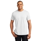 aerial view a white hanes(r) - comfortblend(r) ecosmart(r) 50/50 cotton / poly t - shirt - 5170, image 1 of 6
