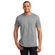 aerial view a light steel hanes(r) - comfortblend(r) ecosmart(r) 50/50 cotton / poly t - shirt - 5170, image 1 of 6