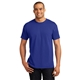 aerial view a deep royal hanes(r) - comfortblend(r) ecosmart(r) 50/50 cotton / poly t - shirt - 5170, image 1 of 6