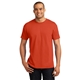 aerial view a orange hanes(r) - comfortblend(r) ecosmart(r) 50/50 cotton / poly t - shirt - 5170, image 1 of 6