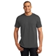 aerial view a smoke grey hanes(r) - comfortblend(r) ecosmart(r) 50/50 cotton / poly t - shirt - 5170, image 1 of 6