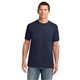 aerial view a navy gildan(r) gildan performance(r) t - shirt - g42000, image 1 of 6