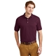 aerial view a maroon gildan(r) - dryblend(r) 6- ounce jersey knit sport shirt, image 1 of 6