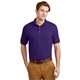 aerial view a purple gildan(r) - dryblend(r) 6- ounce jersey knit sport shirt, image 1 of 6