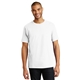 aerial view a white hanes(r) - tagless(r) 100 cotton t - shirt. - 5250, image 1 of 5