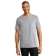 aerial view a light steel hanes(r) - tagless(r) 100 cotton t - shirt. - 5250, image 1 of 6