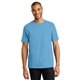aerial view a aquatic blue hanes(r) - tagless(r) 100 cotton t - shirt. - 5250, image 1 of 6