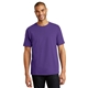 aerial view a purple hanes(r) - tagless(r) 100 cotton t - shirt. - 5250, image 1 of 5