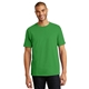 aerial view a stonewashed green hanes(r) - tagless(r) 100 cotton t - shirt. - 5250, image 1 of 6
