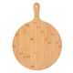 aerial view a bamboo bamboo pizza paddle, image 1 of 2
