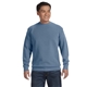 aerial view a blue jean comfort colors(r) crewneck sweatshirt, image 1 of 3